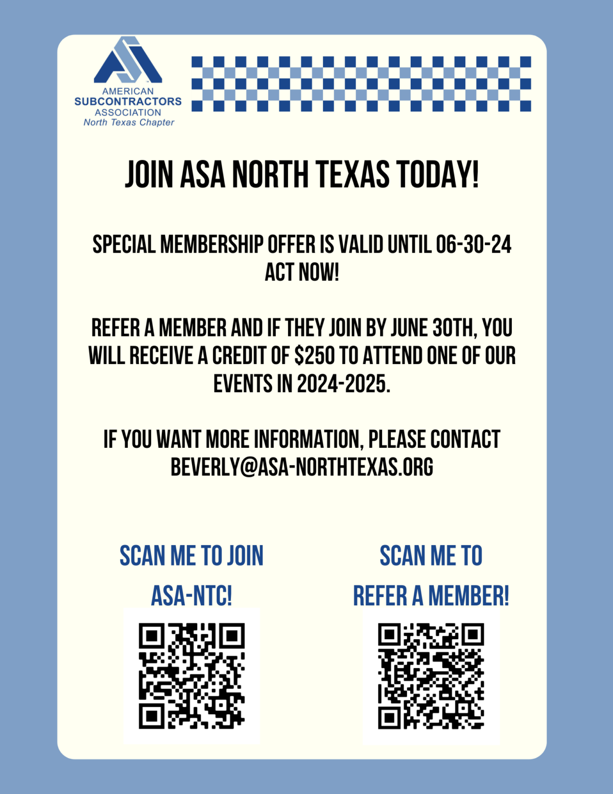 Join ASA North Texas Today!